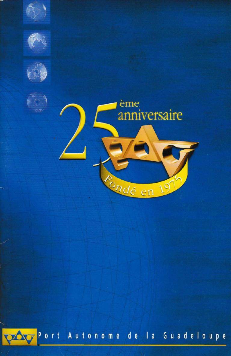 25e anniversaire du port (fondé en 1975) - 1995.